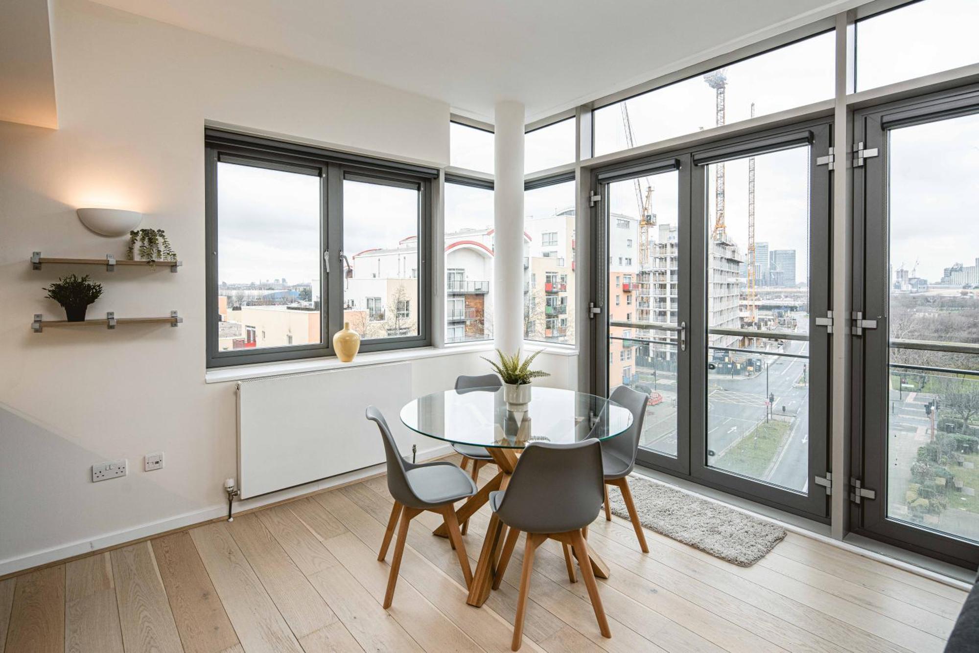 Beautiful Penthouse Apartment With Private Terrace In Greenwich Peninsula Londres Extérieur photo